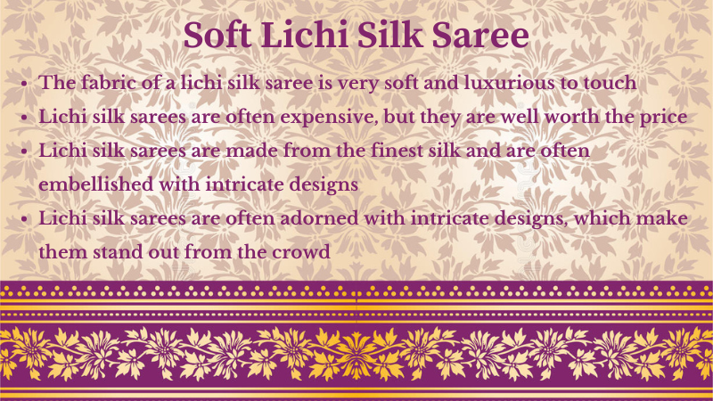 Lichi Silk Saree That Will Make You Look and Feel Beautiful